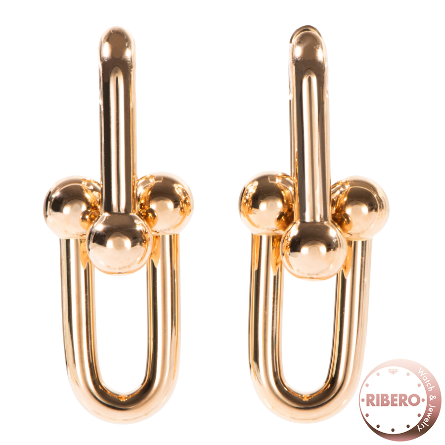 ティファニー ハードウェア ラージ リンク ピアス