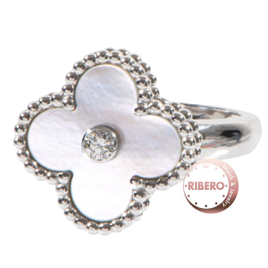 ヴァンクリーフ＆アーペル ヴィンテージ アルハンブラ リング VCARF48952 リング・指輪