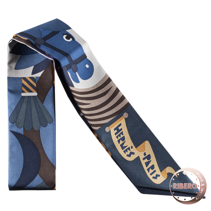 エルメス Parade en Fanfare パラード アン ファンファーレ 063875S 10 ツイリー スカーフ 2023AW