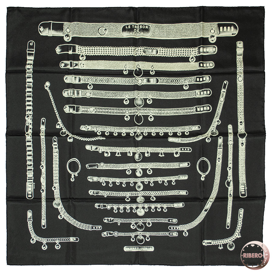 エルメス カレ90 Le Tresor de Medor トレゾール ドゥ メドール 003457S 16 スカーフ