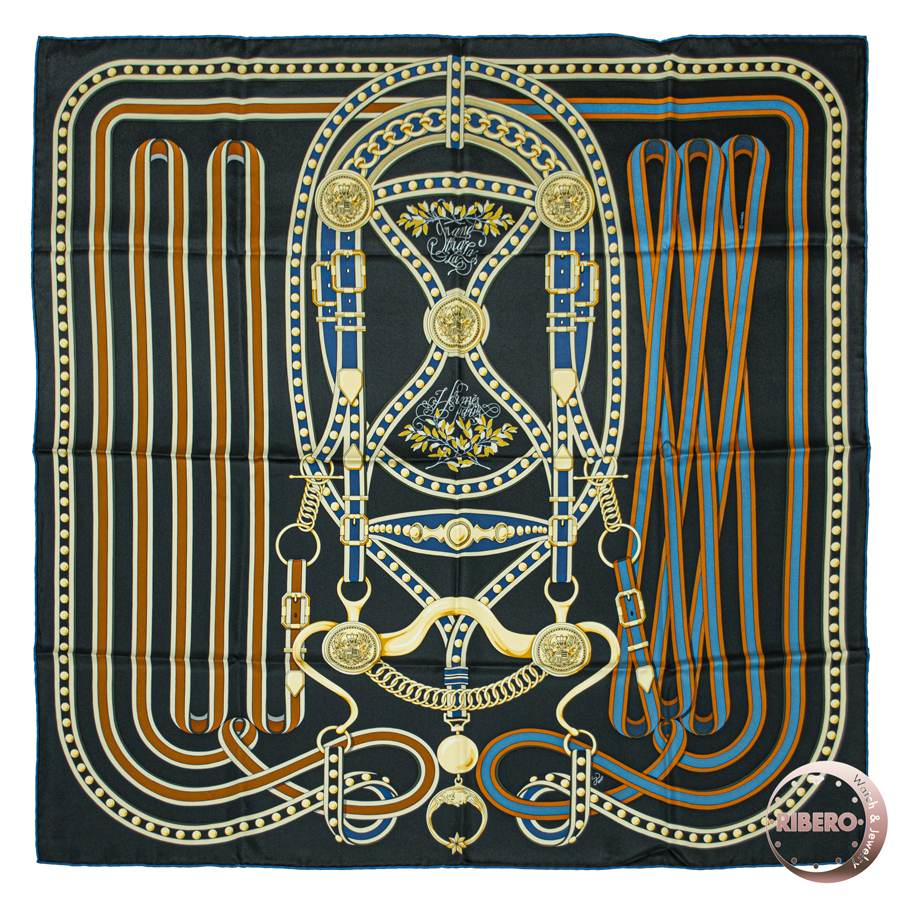 エルメス カレ90 Grand Tralala グラン トゥラララ 003778S 09 スカーフ 2021AW