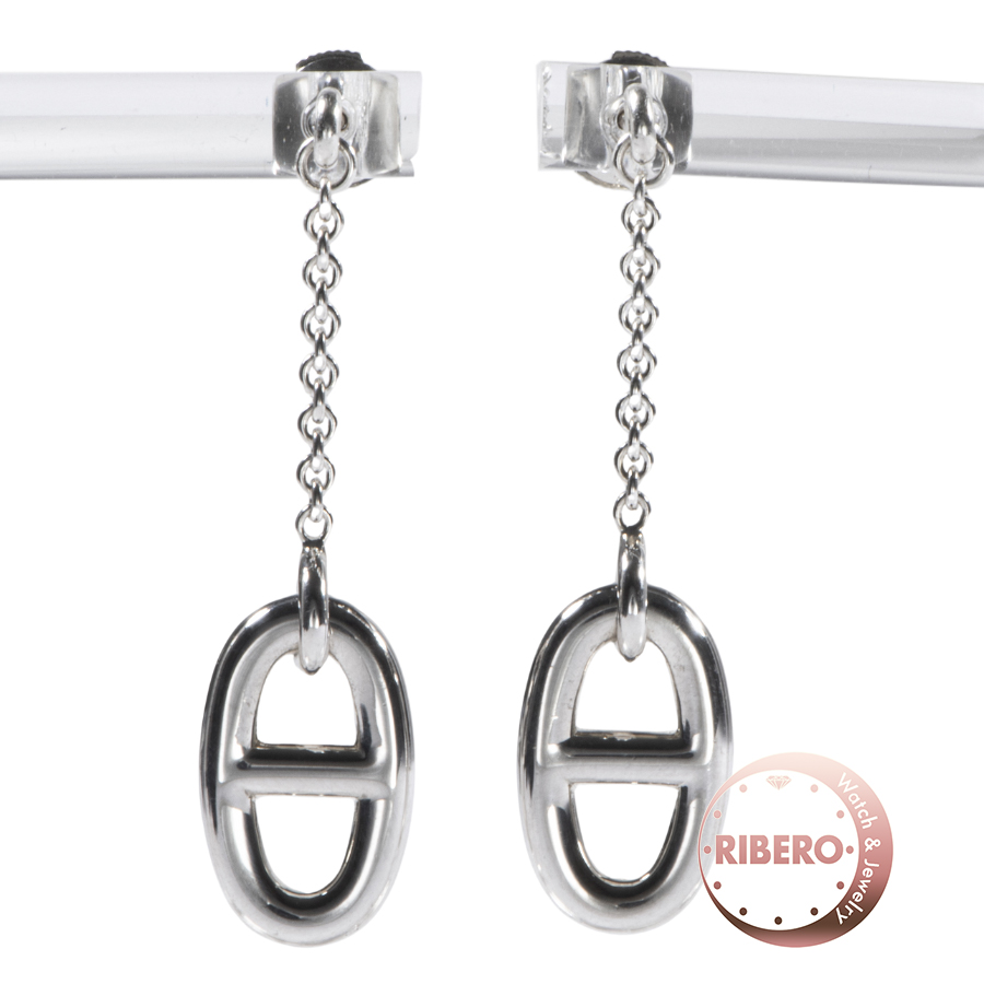 エルメス シェーヌダンクル  ピアス イヤリング