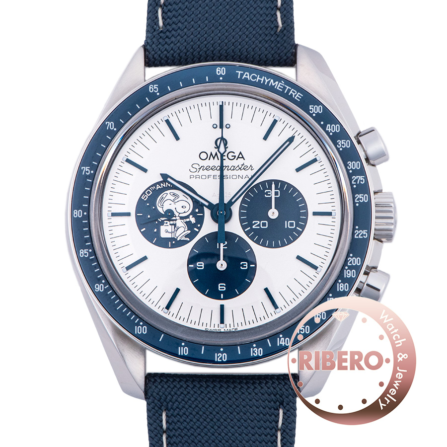 オメガ スピードマスター プロフェッショナル 50周年記念 310.32.42.50.02.001 シルバー スヌーピーアワード