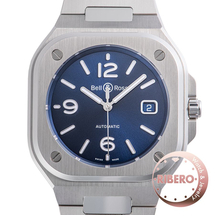 ベル＆ロス BR05 BLUE STEEL BR05A-BLU-ST/SST