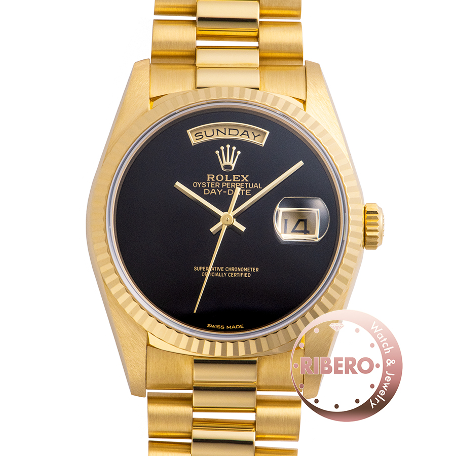 ロレックス 18238 E番 オニキスダイアル