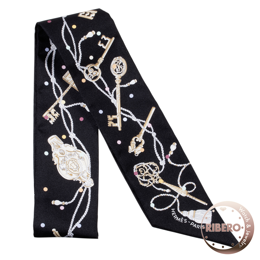 エルメス Les Cles a Pois レ・クレ・ア・ポア 063871S 04 ツイリー 2022SS