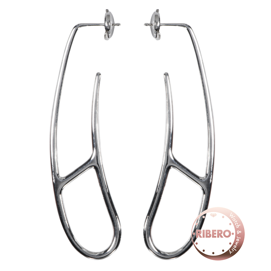 エルメス シェーヌダンクル パンク ツイスト ピアス イヤリング