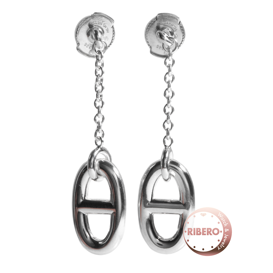 エルメス Farandole earrings ファランドール シェーヌ・ダンクル  ピアス MM ミディアムモデル イヤリング