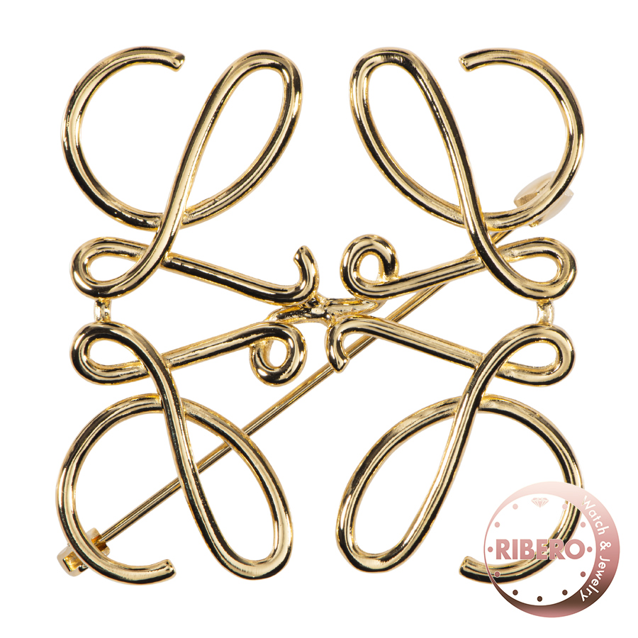 ロエベ アナグラム 111.25.020 ブローチ