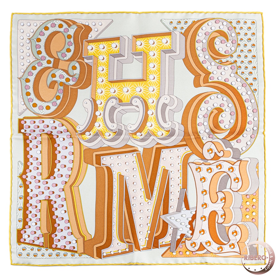 エルメス ガヴロッシュ Hermes Electrique エルメス・エレクトリック 893029S 15 スカーフ カレ45