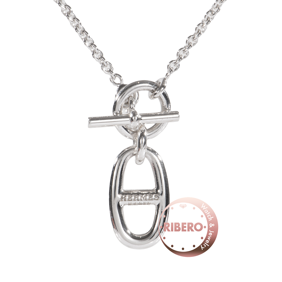 エルメス Chane d'ancre シェーヌダンクル アミュレット ペンダント ネックレス