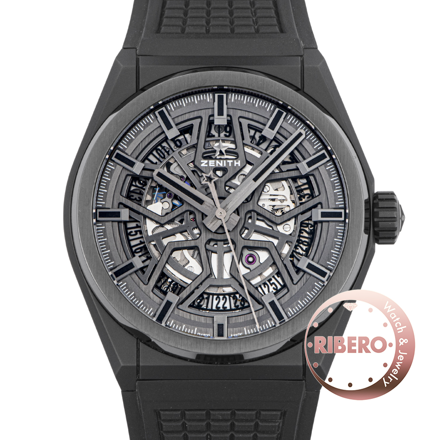 ゼニス デファイ クラシック ブラックセラミック 49.9000.670/77.R782