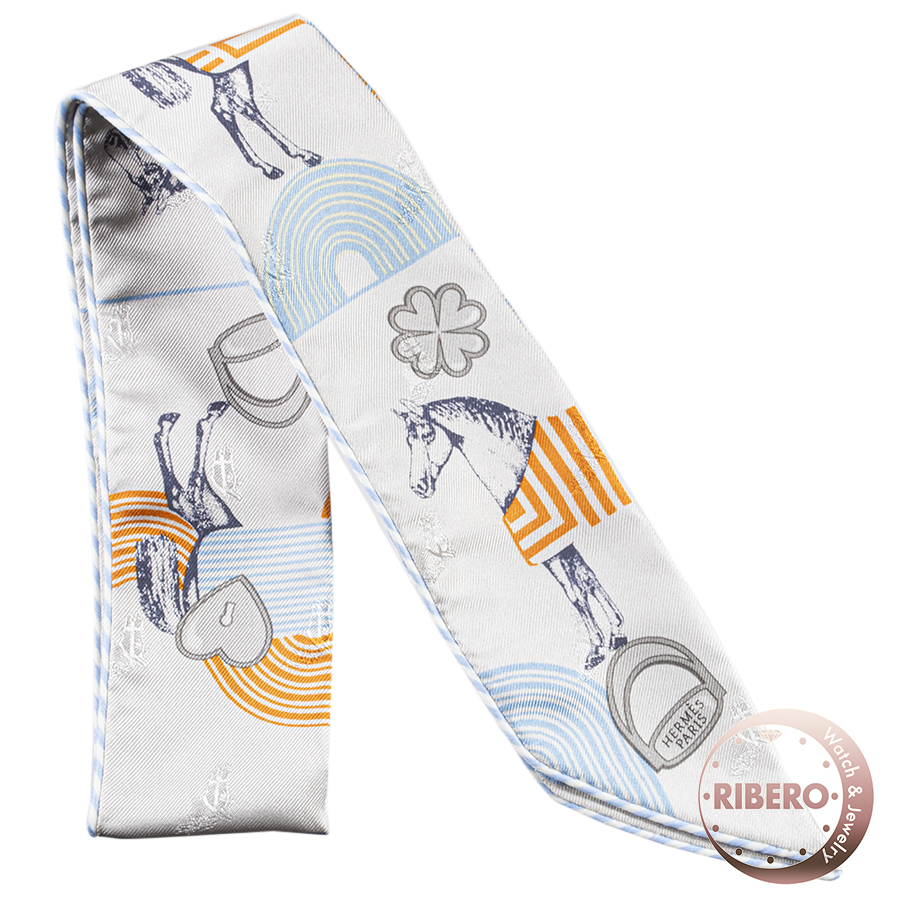 エルメス Garde Robe Pop Charms ガルドローブポップ 063896S 04 ツイリー スカーフ　2022SS