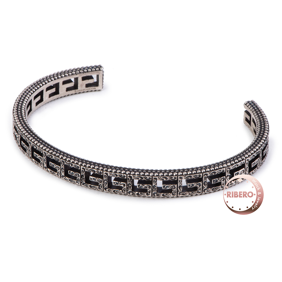 グッチ スクエアG シルバーブレスレット 576990 J8400 0811 バングル