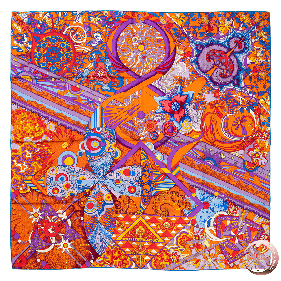 エルメス カレ90 L'Ivresse de l'Infini 無限の陶酔 002642S 04 スカーフ