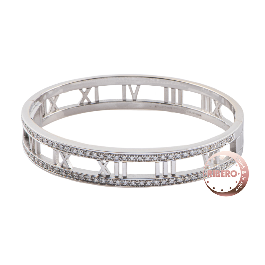 ティファニー オープン アトラス バングル ブレスレット