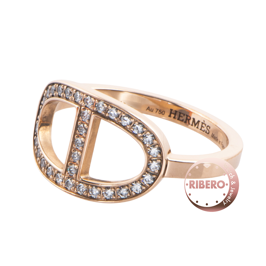 エルメス リング《シェーヌ・ダンクル・コントゥール》MM 122605B 00051 リング・指輪