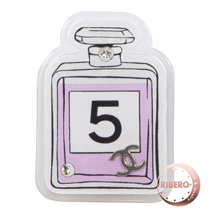 シャネル  No.5 パフュームボトル モチーフ ブローチ 香水瓶