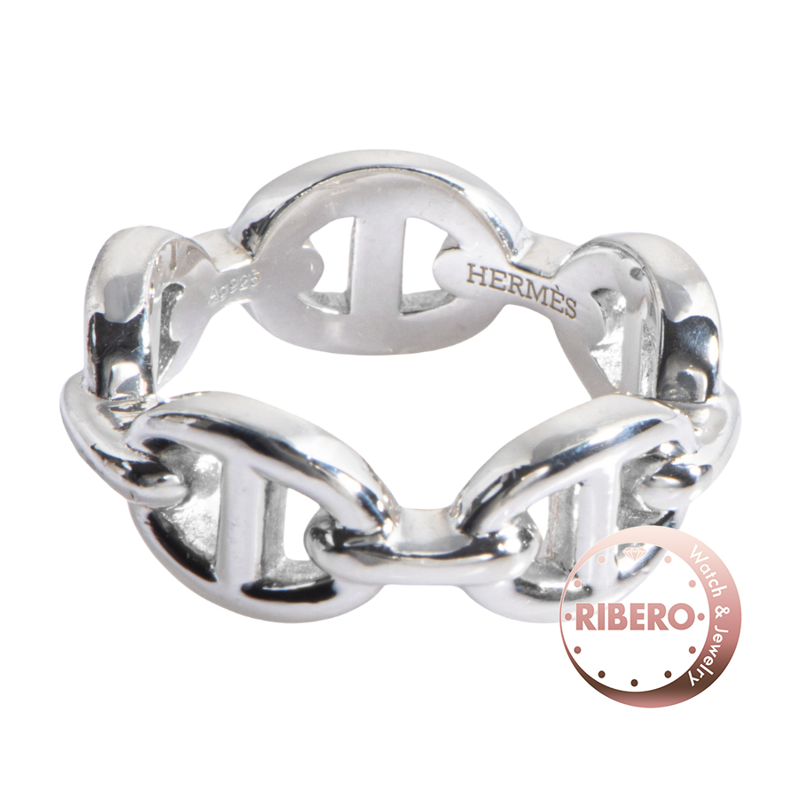 エルメス シェーヌダンクル アンシェネPM 109507B 00052 リング・指輪