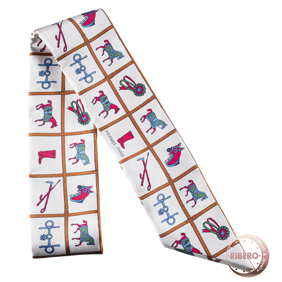 エルメス Couvertures et Tenues de Jour 馬着 061356S 23 ツイリー 2022AW スカーフ 2本セット