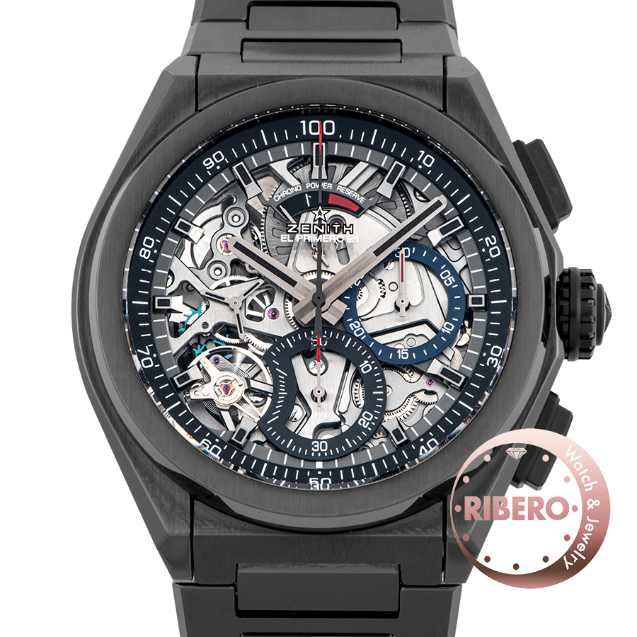 ゼニス デファイ エル・プリメロ 21 ブラック セラミック 49.9000.9004/78.M9000