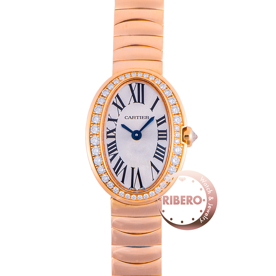 カルティエ ミニベニュワール WB520026 ベゼルダイヤ