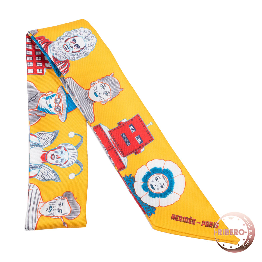 エルメス Dresse Code ドレス・コード 063780S 35 ツイリー スカーフ　2021AW