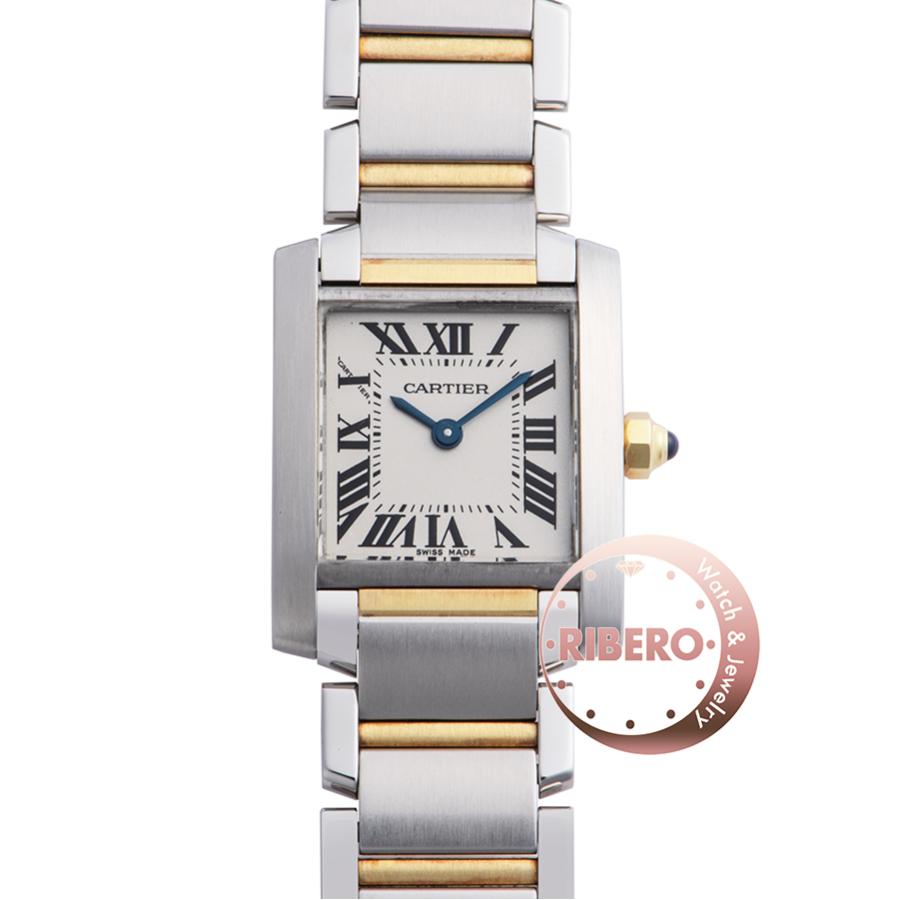 カルティエ タンクフランセーズSM SS/YG