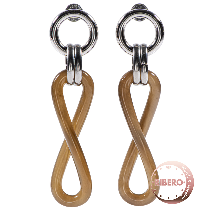 エルメス Twist Spiral Earrings ツイスト スパイラル ピアス イヤリング