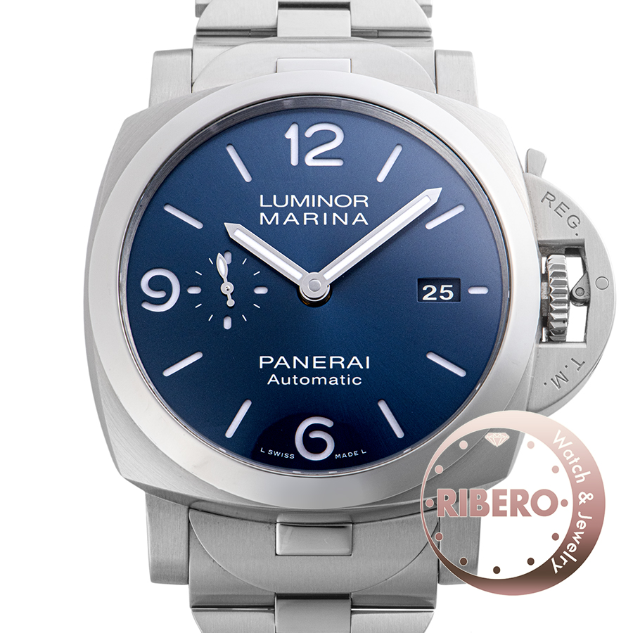 オフィチーネパネライ ルミノール マリーナ スペッチオ ブルー PAM01316