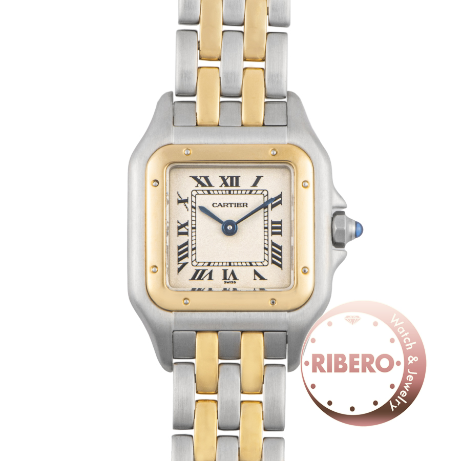 カルティエ パンテールSM 2ロウ W25029B6