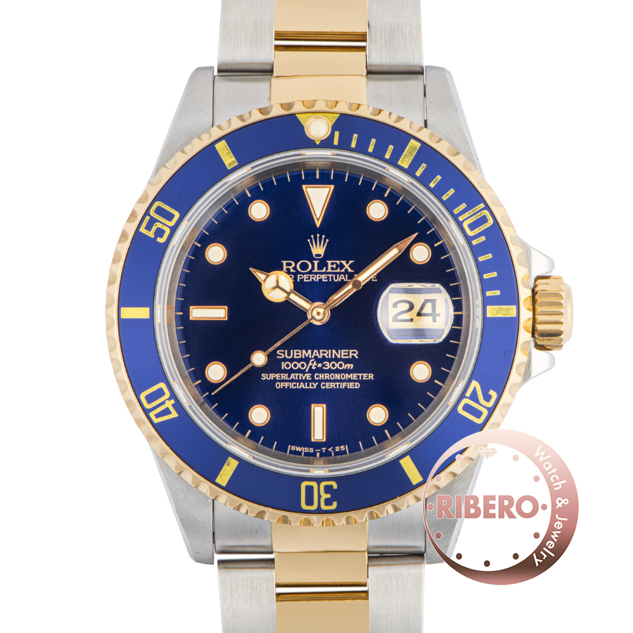 ロレックス サブマリーナデイト 16613 W番 Tritium