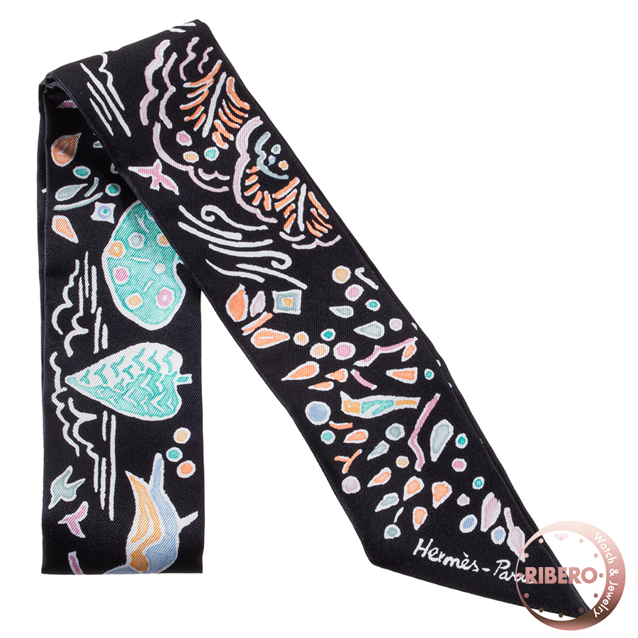 エルメス Isola di Primavera 春の島 063755S 16 ツイリー スカーフ 2022AW