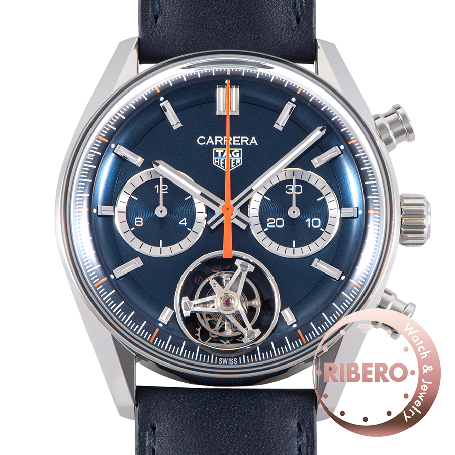 タグホイヤー カレラ トゥールビヨン クロノグラフ CBS5010.FC6543 カレラ 60周年アニバーサリー