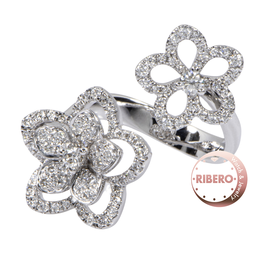 グラフ ワイルドフラワー ダブル ダイヤモンド RGR842 リング・指輪