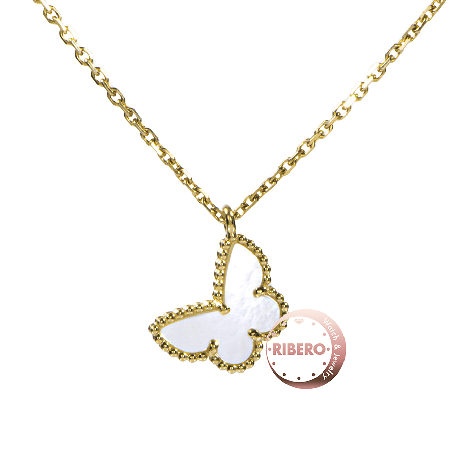 ヴァンクリーフ＆アーペル スウィート アルハンブラ パピヨン ペンダント VCARF69300 ネックレス 蝶 バタフライ