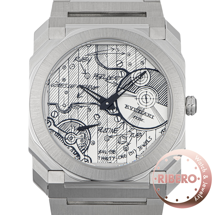 ブルガリ オクト フィニッシモ スケッチ 104163 世界限定280本