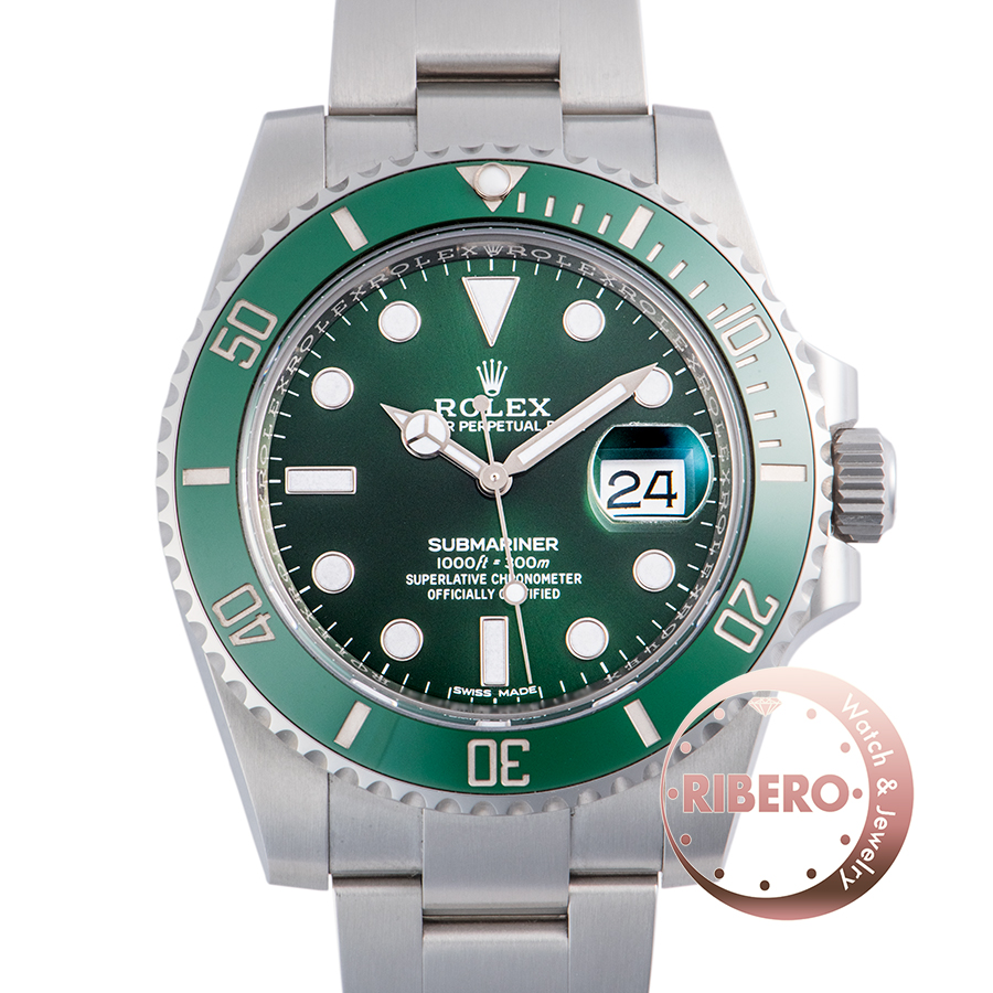 ロレックス グリーンサブマリーナ 116610LV ランダム番