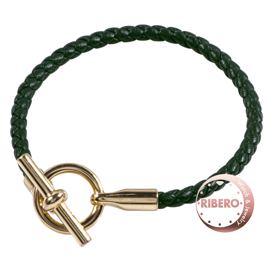 エルメス レザーブレスレット  グレナン  H071681F 6OT2 ブレスレット