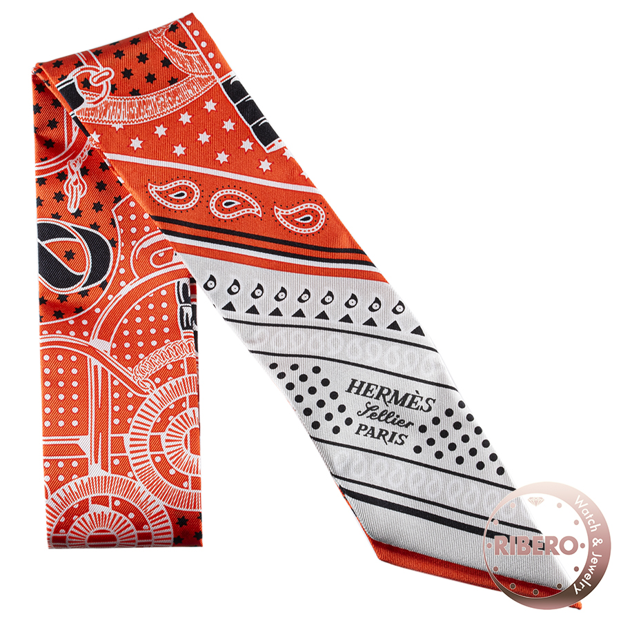 エルメス Eperon d'Or Cut エプロンドール カット 062978S 05 ツイリー スカーフ 2024SS