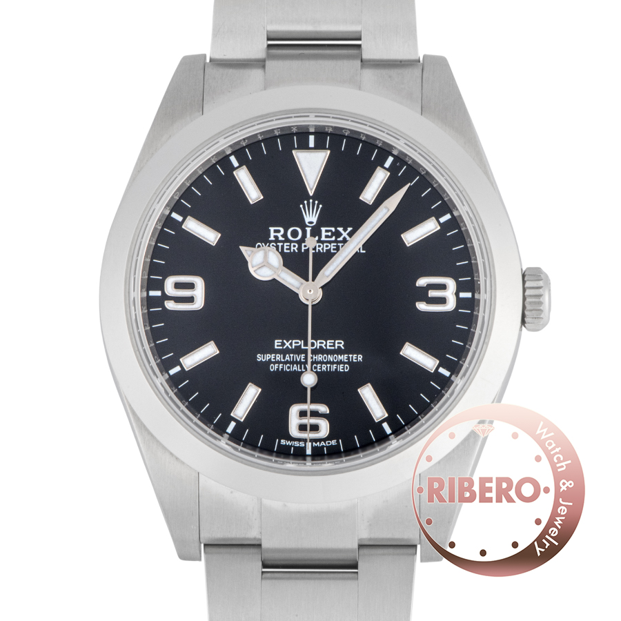 ロレックス エクスプローラー1 214270 新ダイヤル