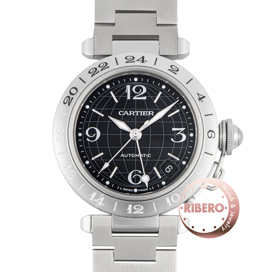 カルティエ パシャC メリディアン W31079M7