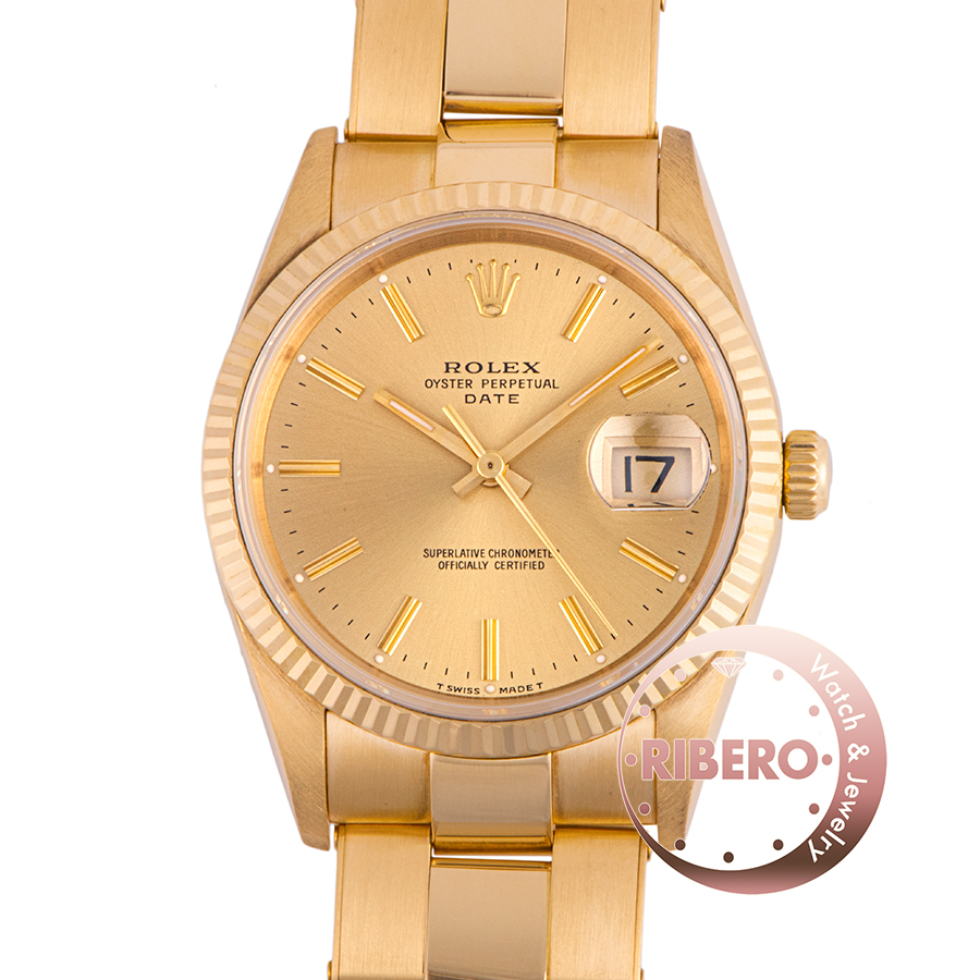 ロレックス パーペチュアルデイト 15238 W番