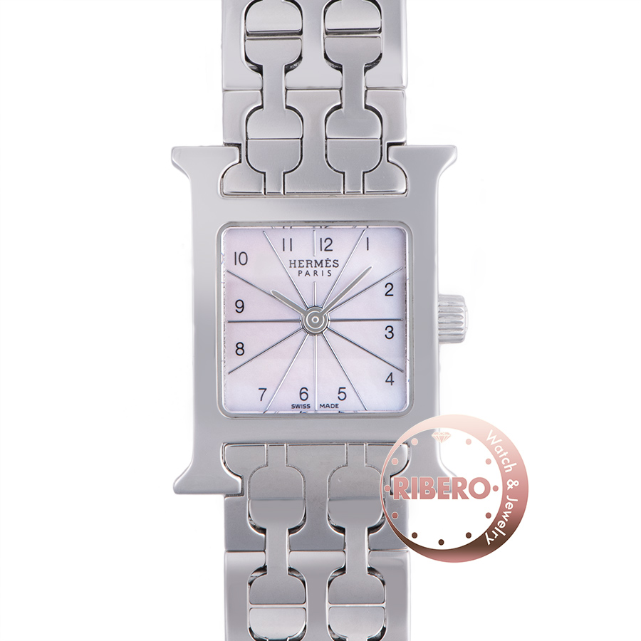 エルメス ミニHウォッチ HH1.110 シェル文字盤