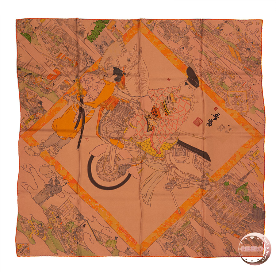 エルメス カレ90 Les Artisans d'Hermes エルメスの職人たち 113738SU 00 スカーフ 2021SS　