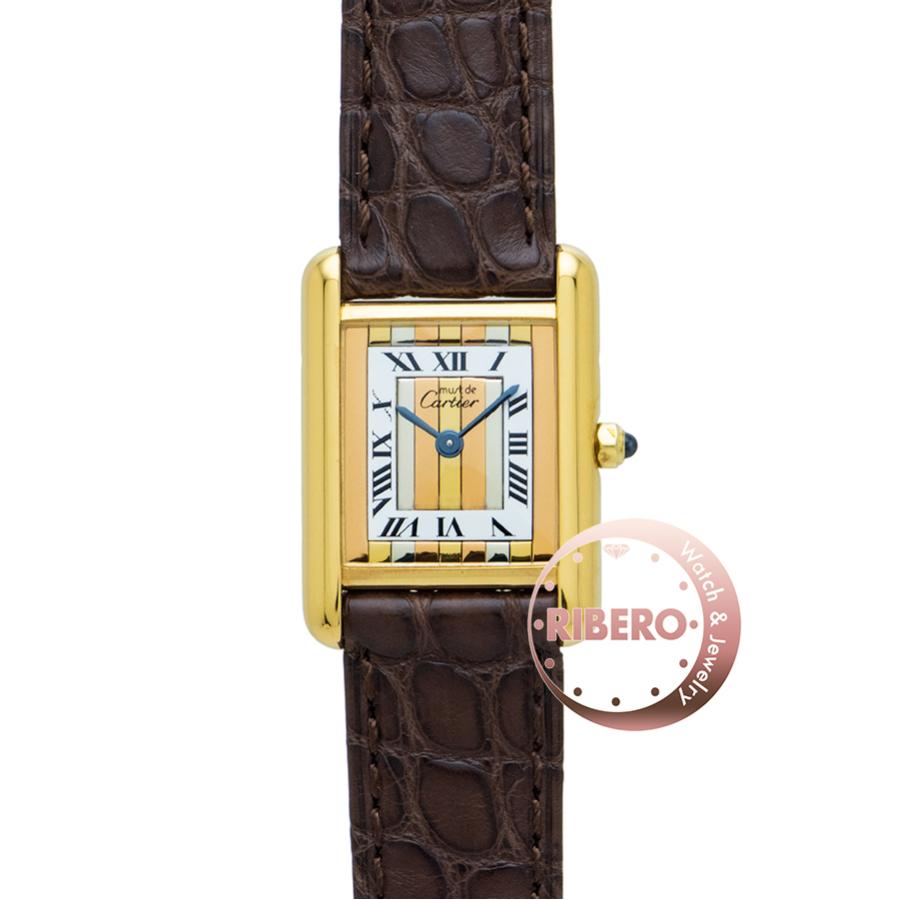 カルティエ マストタンクSM 3カラーゴールド