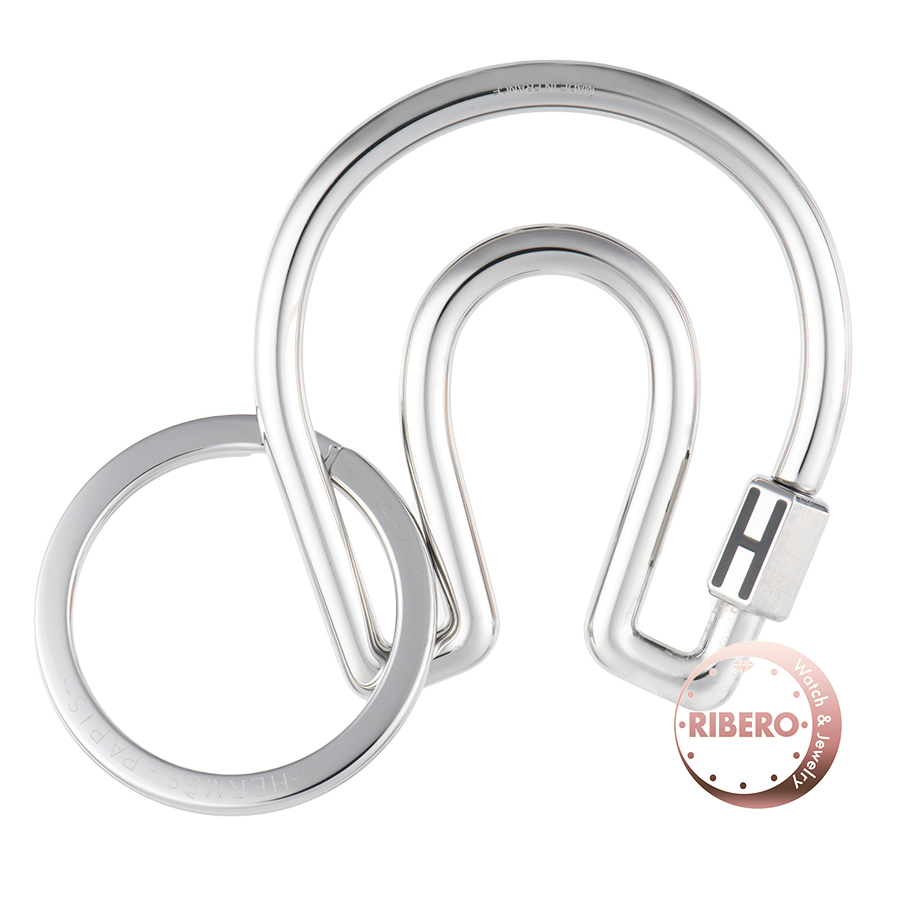 エルメス Porte-cles Fer a Cheval フェール ア シュヴァル H077329FJ1L キーリング キーホルダー ホースシュー 