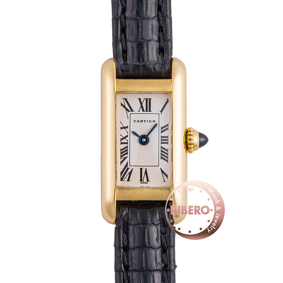 カルティエ タンクアロンジェ W15007K3 K18YG