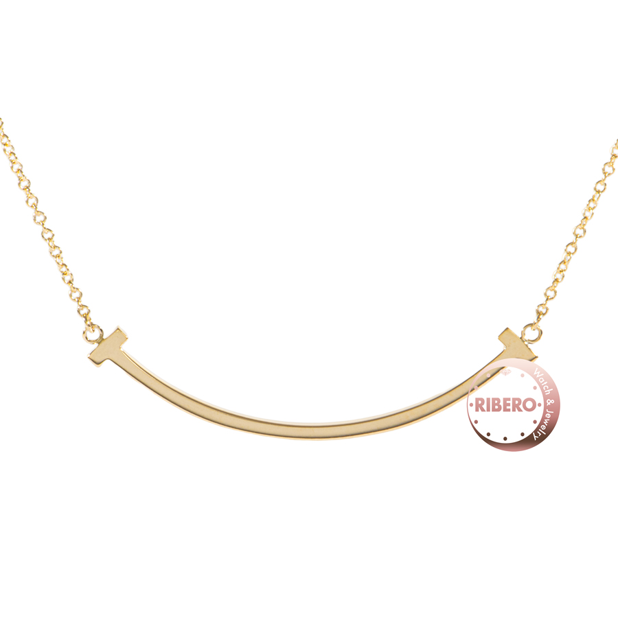 ティファニー Tスマイル ペンダント スモール ネックレス