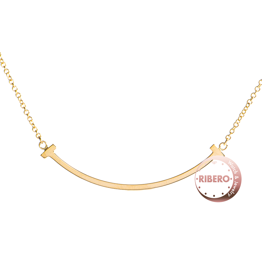 ティファニー Tスマイル ペンダント スモール ネックレス